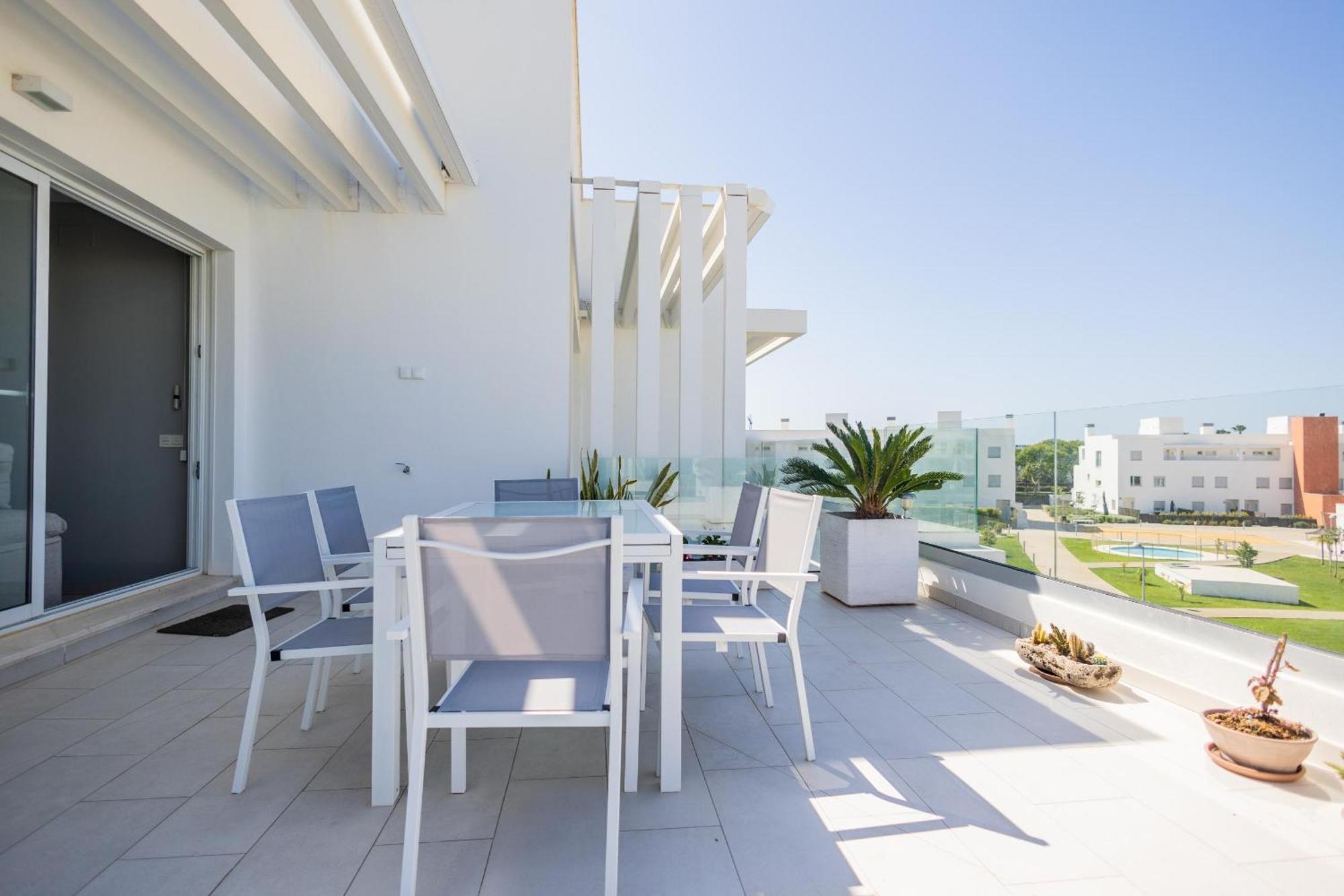 Costa Ballena - Urbanizacion Playa Azul - Chipiona Kültér fotó